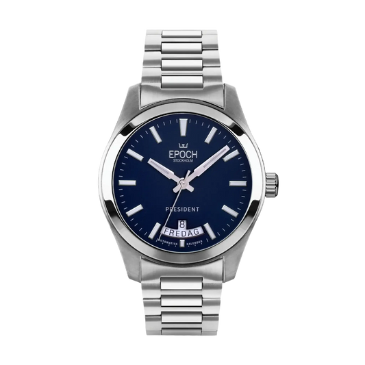 President Automatic Calendar Blue.