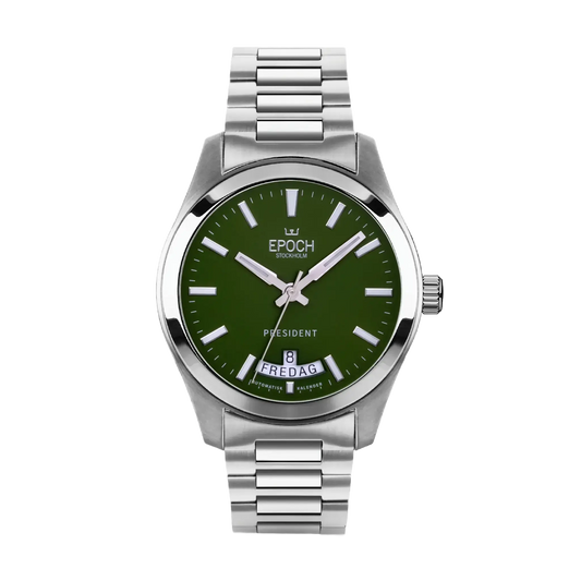 President Automatic Calendar Green.