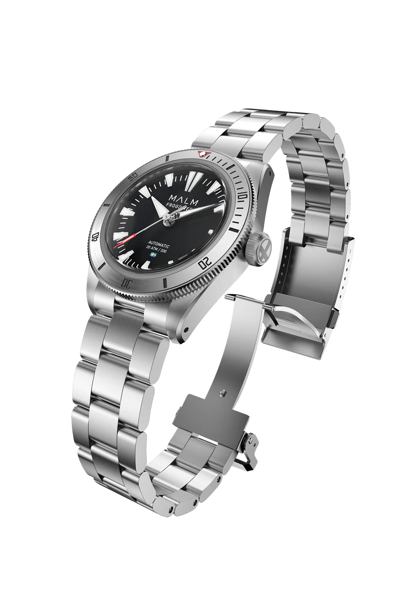 Frogdiver II Black 39 Swiss Automatic