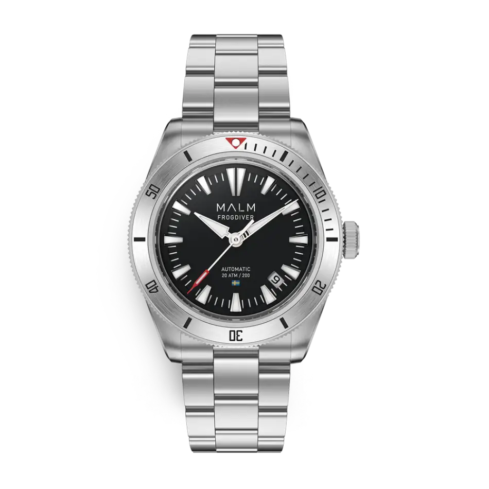 Frogdiver II Black 39 Swiss Automatic
