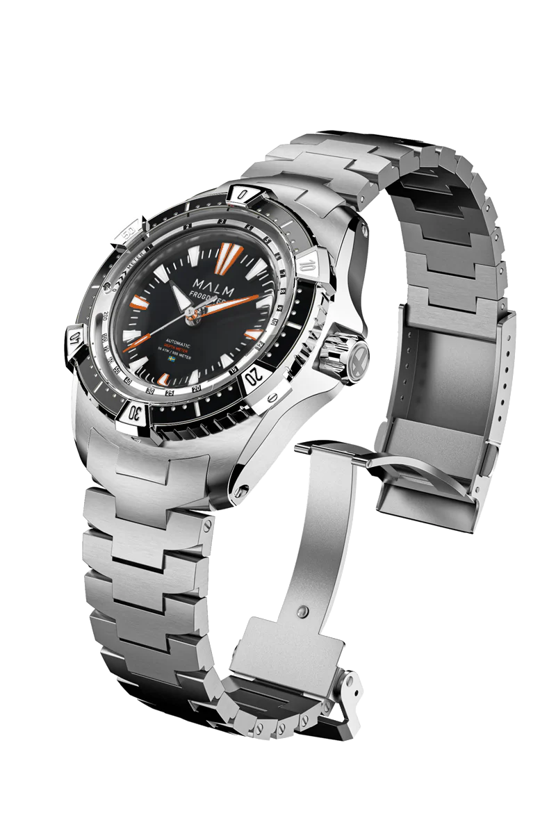 Frogdiver II Black 44 Swiss Automatic