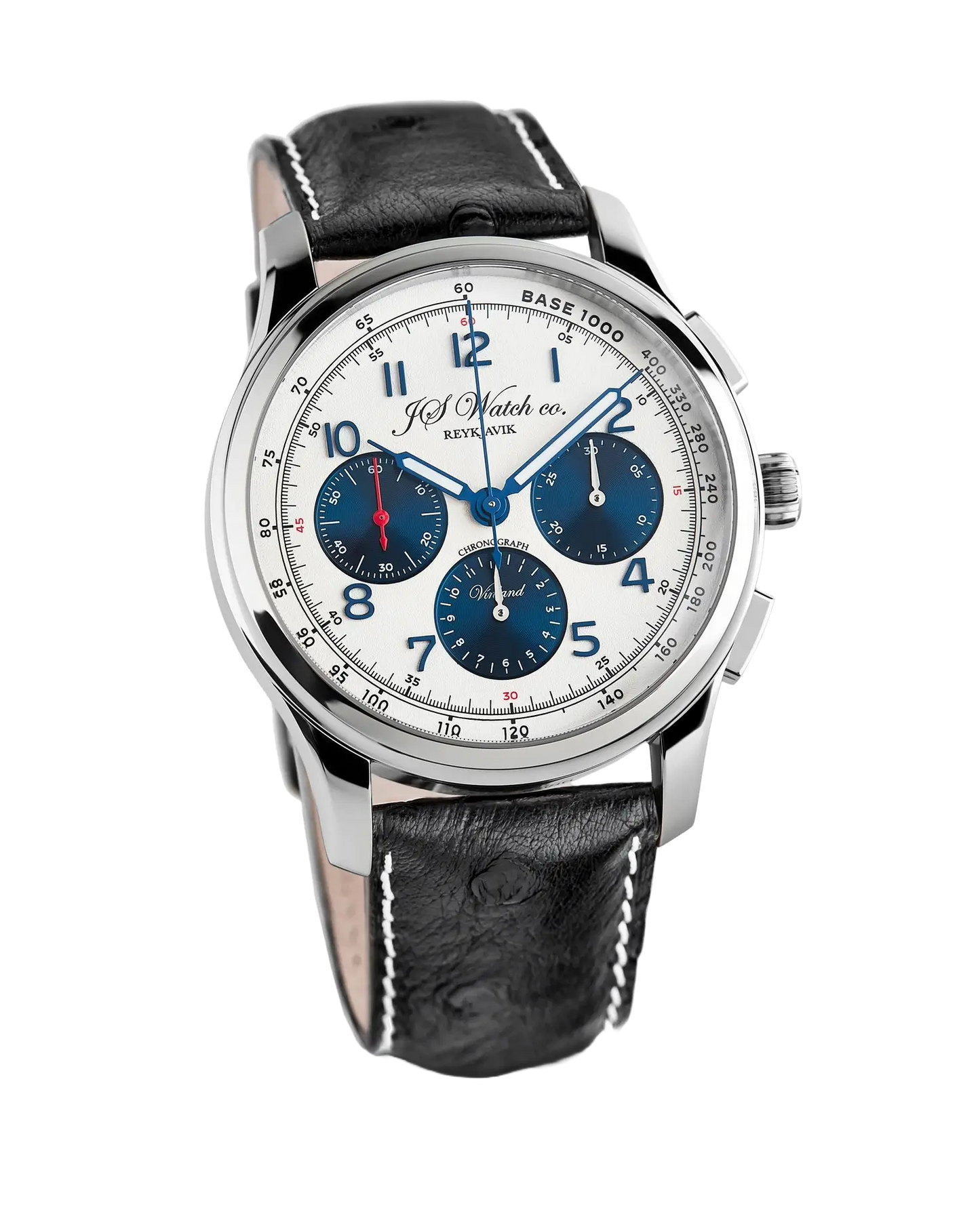 Vinland Chronograph Tachymeter White/Blue