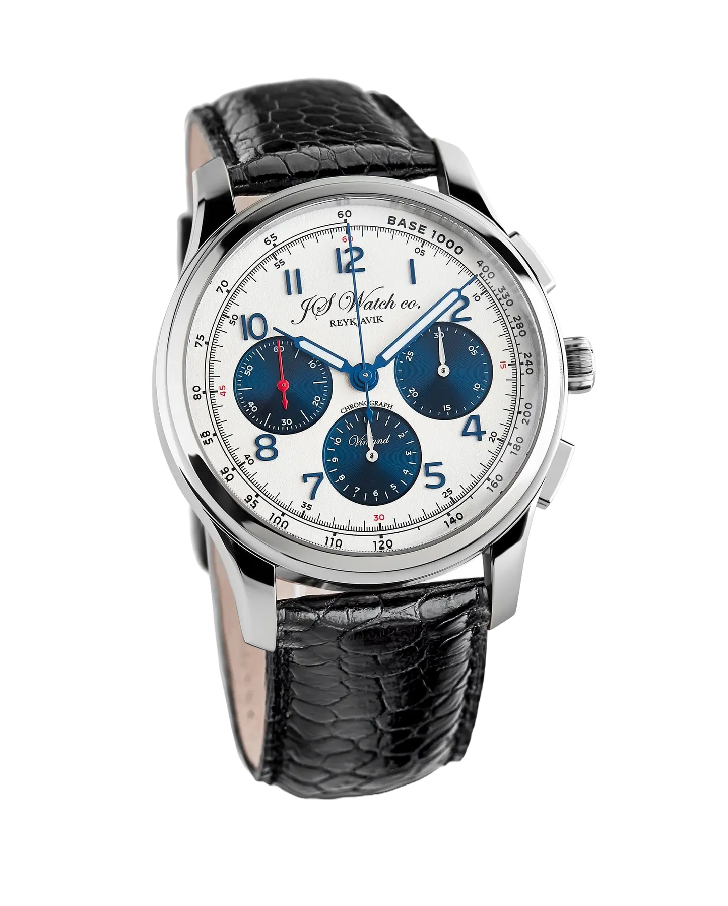 Vinland Chronograph Tachymeter White/Blue
