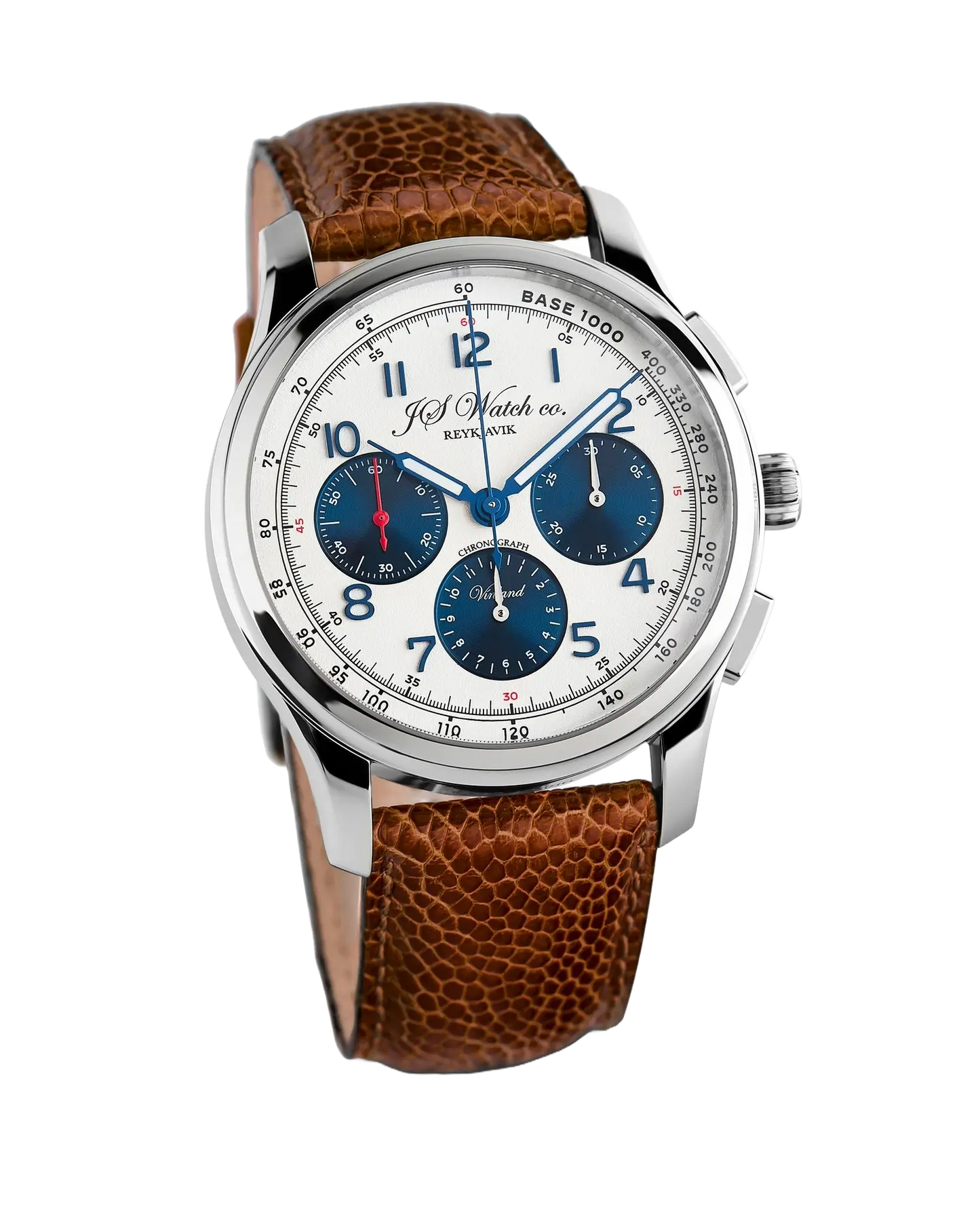 Vinland Chronograph Tachymeter White/Blue