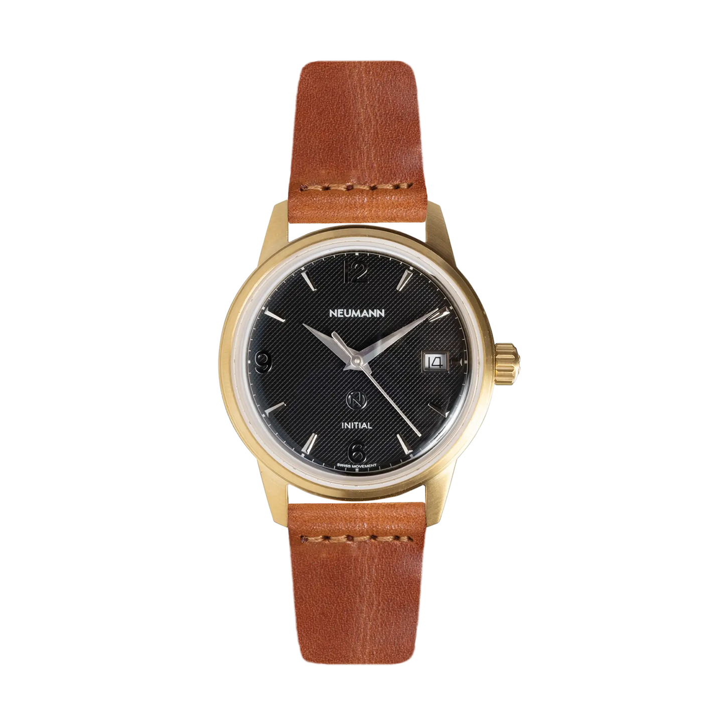 Initial No.1 Gold Black/Silver 36mm