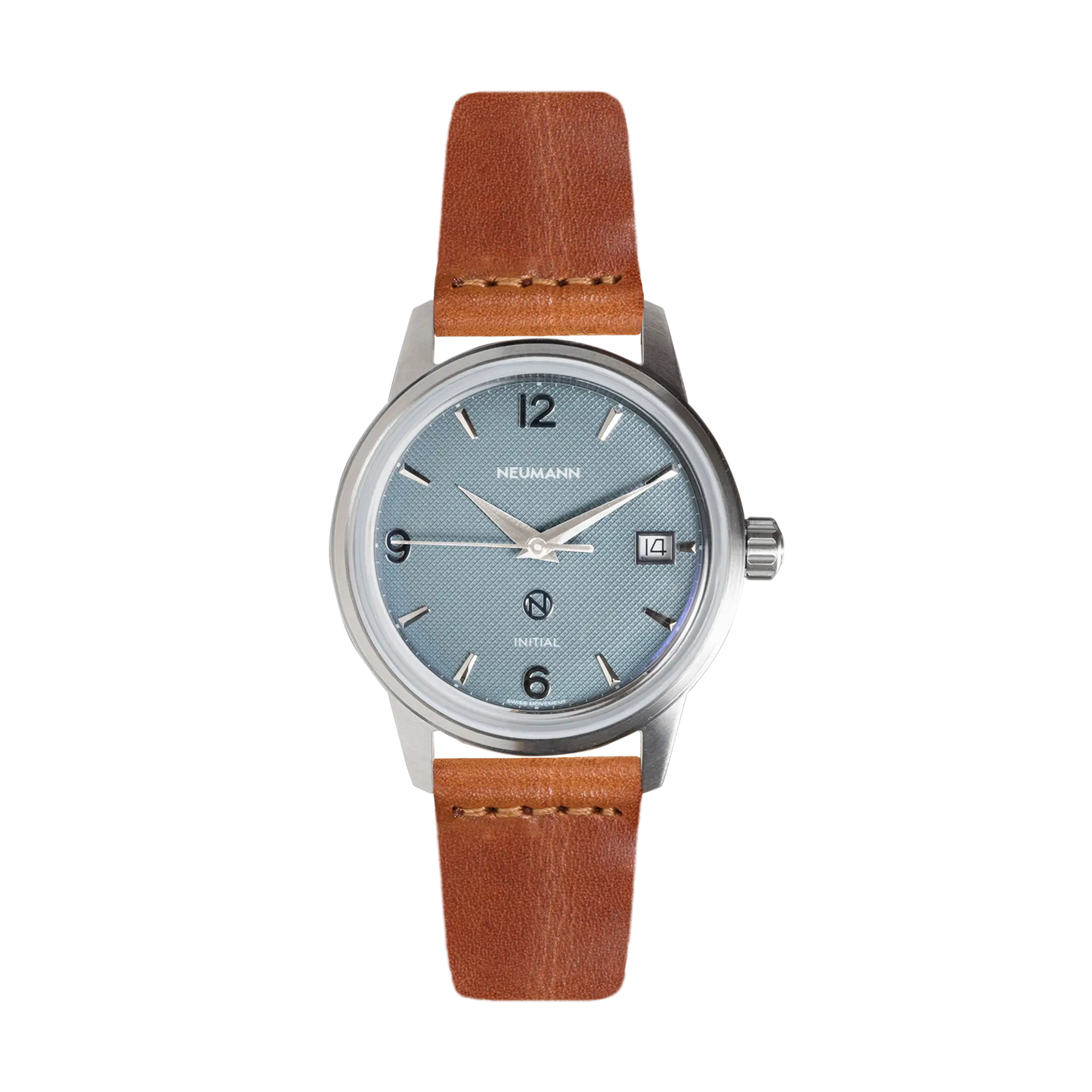 Initial No.1 Steel Blue/Silver 36mm