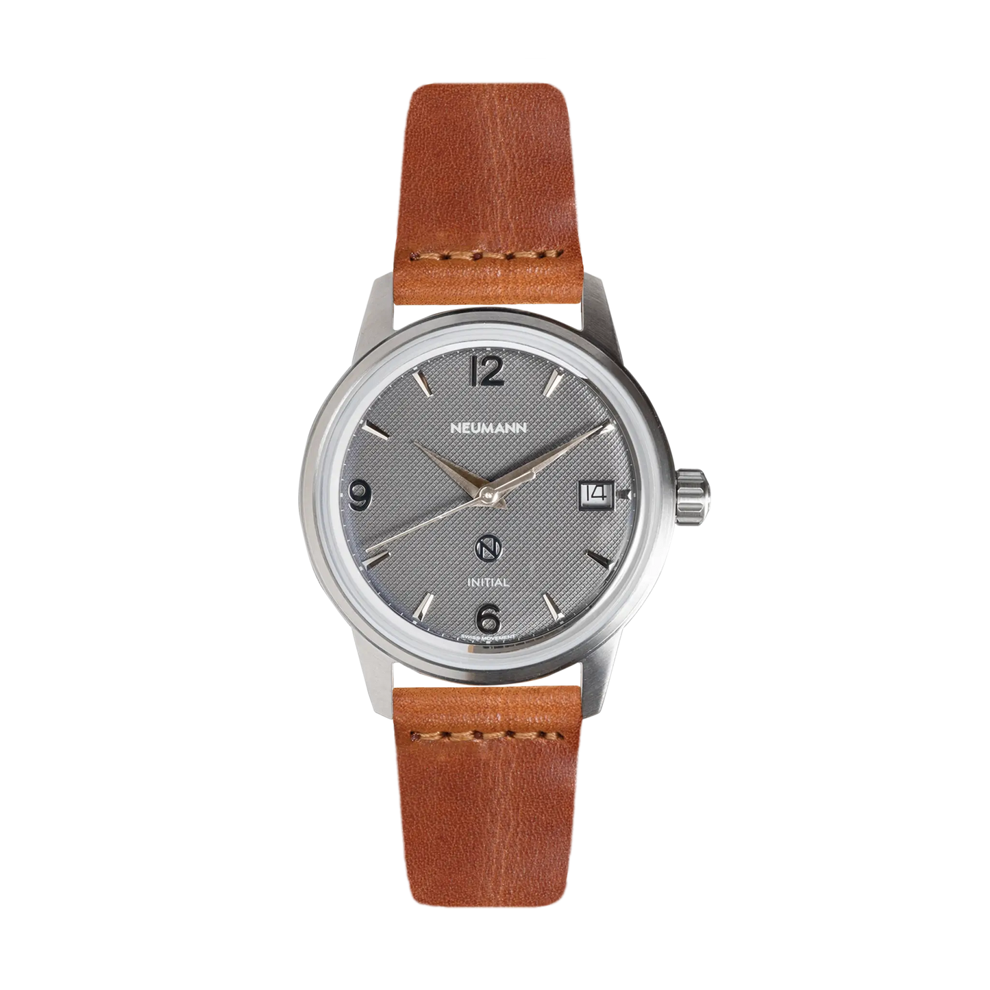 Initial No.1 Steel Grey/Silver 36mm