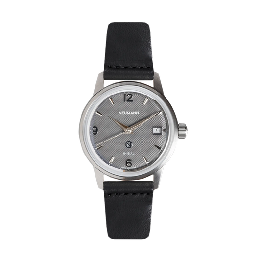 Initial No.1 Steel Grey/Silver 36mm