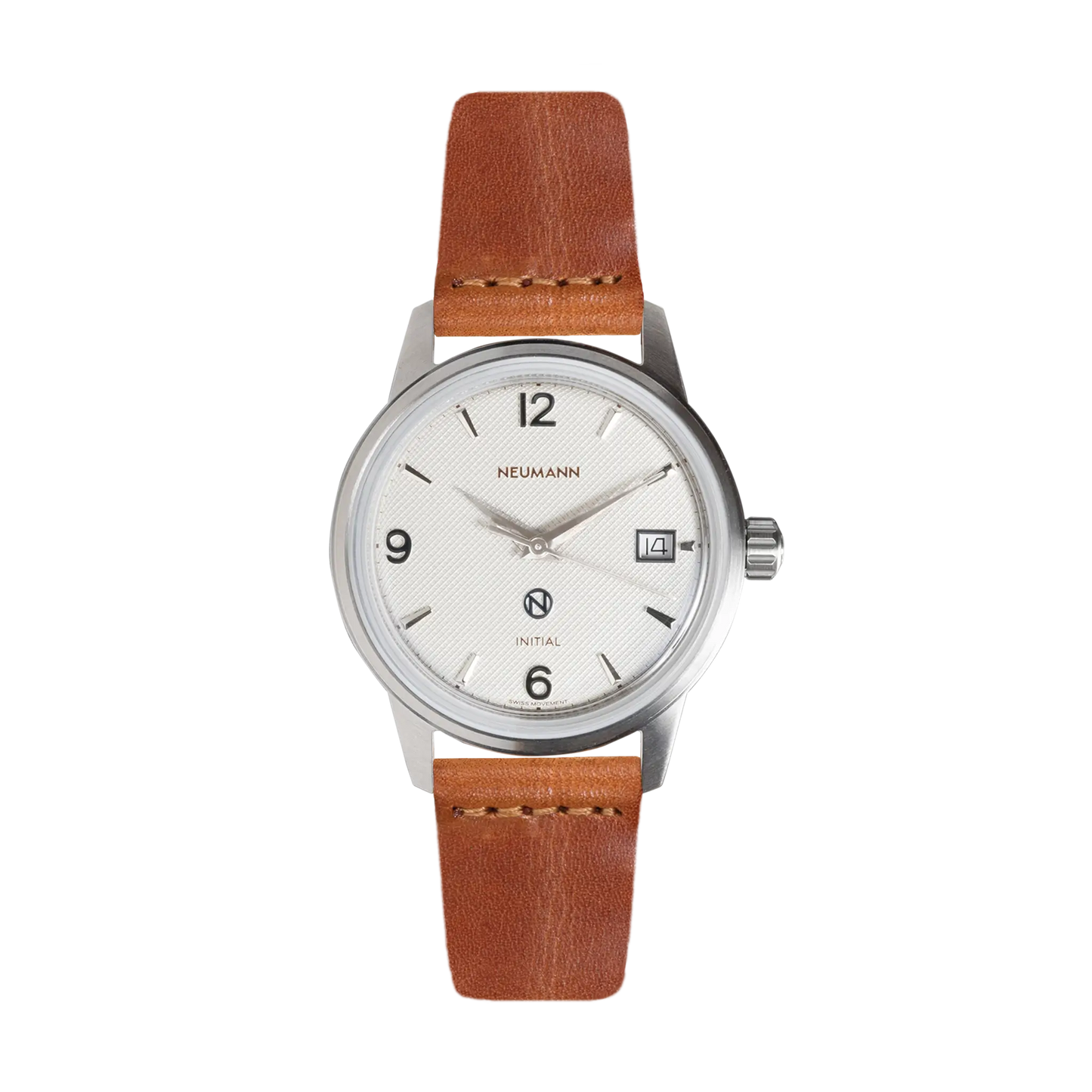 Initial No.1 Steel Pearl/Silver 36mm