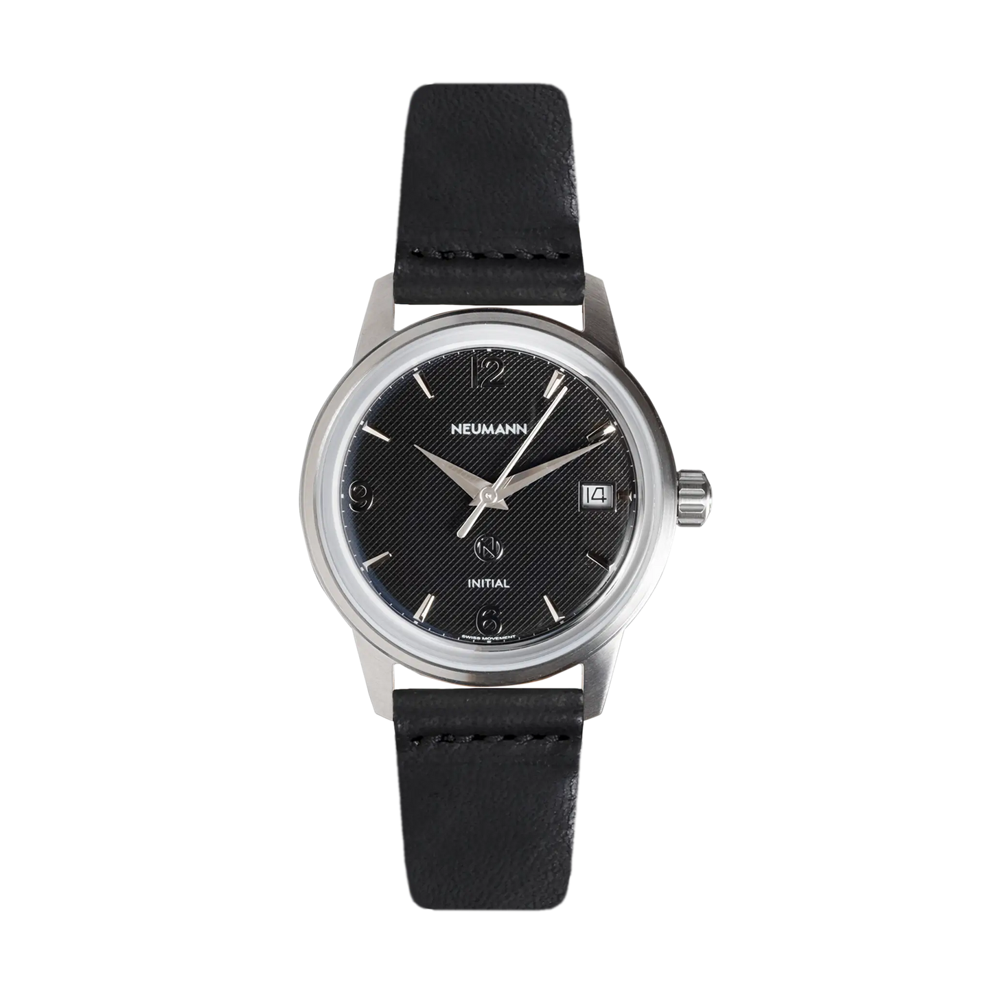 Initial No.1 Steel Black/Silver 36mm