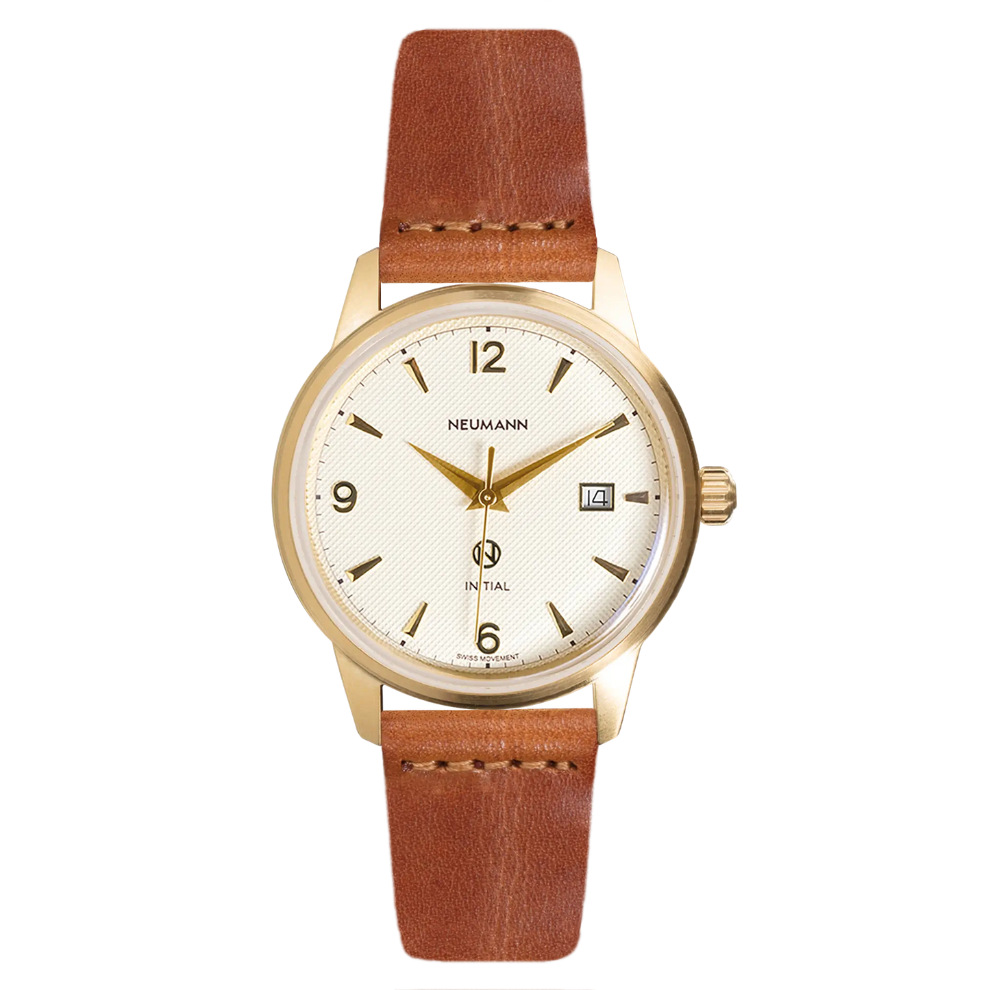 Initial No.1 Gold Off-white/Gold 40mm