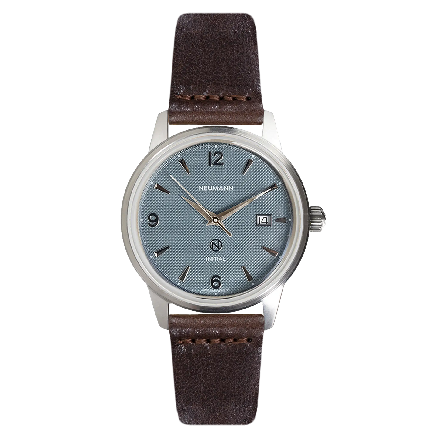 Initial No.1 Steel Blue/Silver 40mm