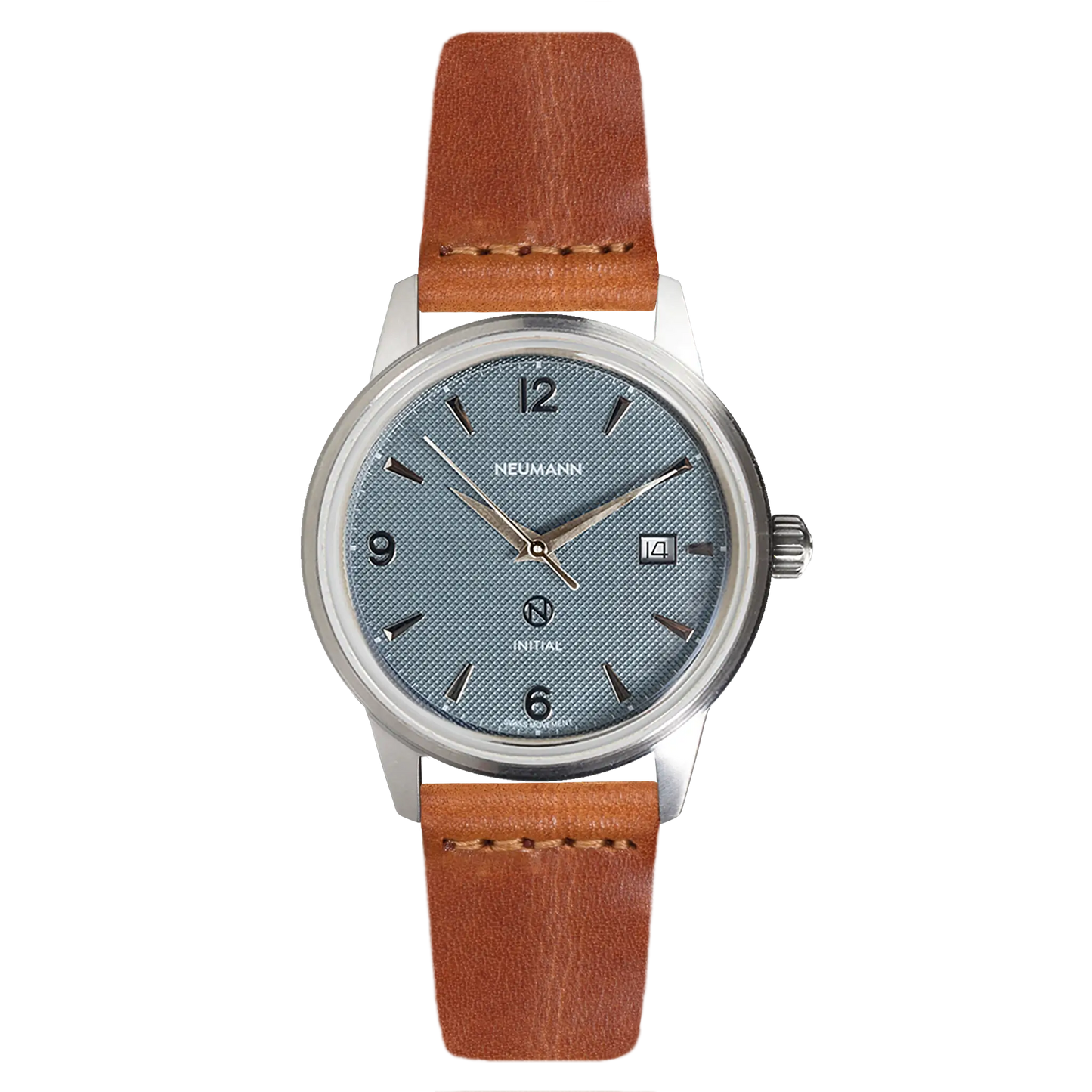 Initial No.1 Steel Blue/Silver 40mm