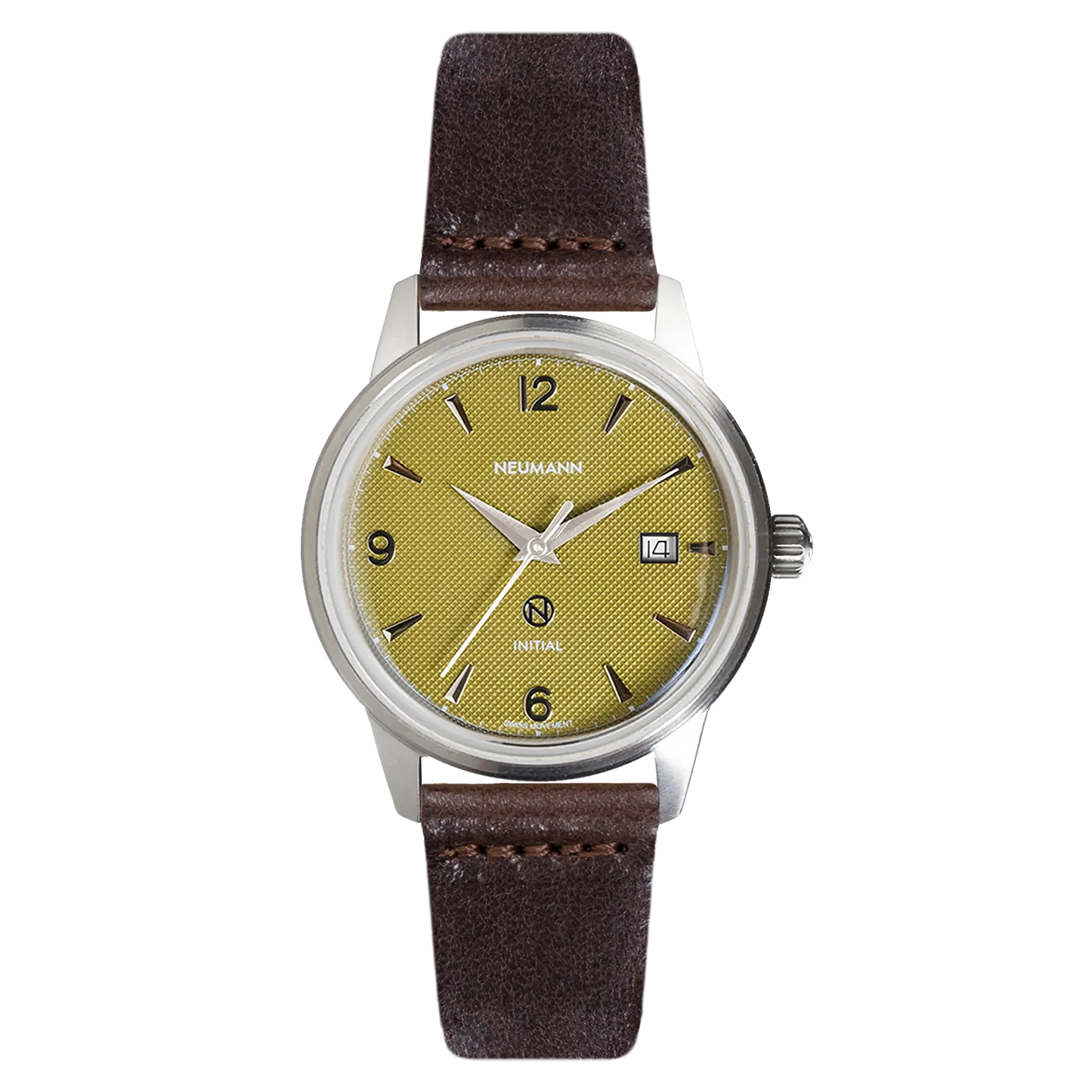 Initial No.1 Steel Green/Silver 40mm