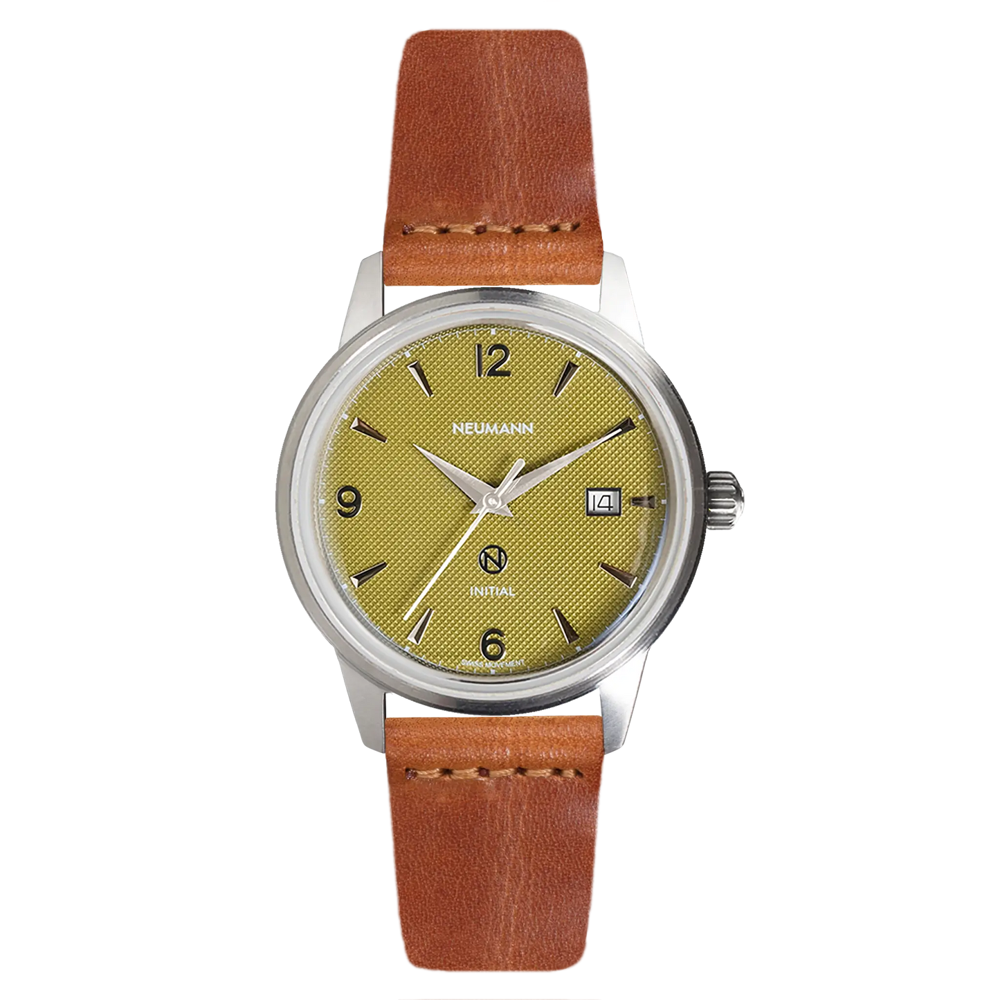 Initial No.1 Steel Green/Silver 40mm