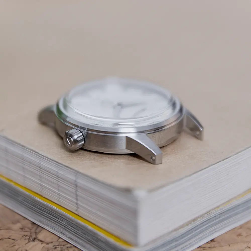 Initial No.1 Steel Pearl/Silver 36mm