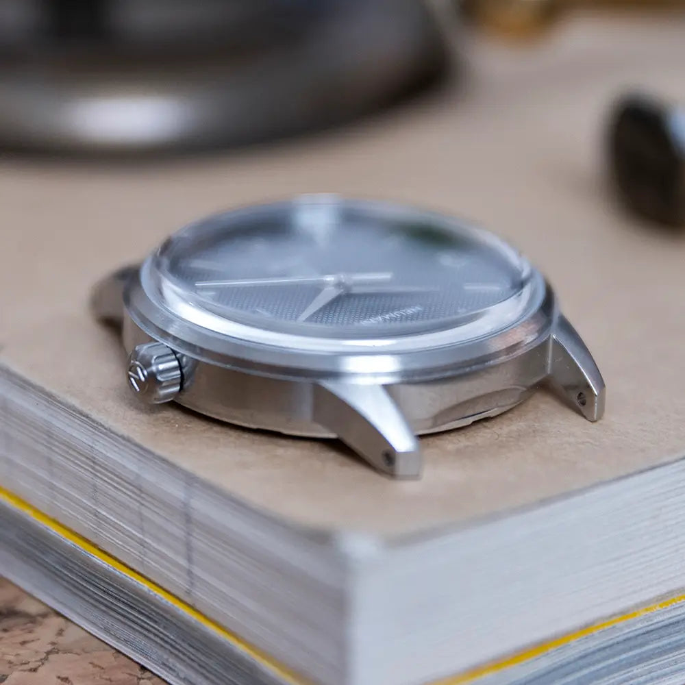 Initial No.1 Steel Grey/Silver 40mm