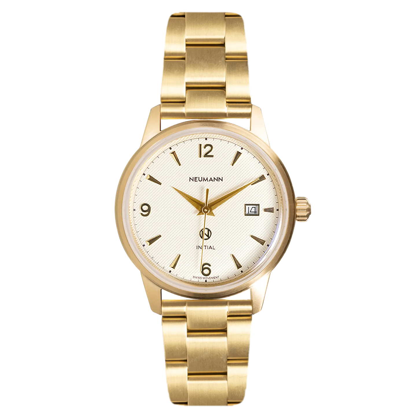 Initial No.1 Gold Off-white/Gold 40mm