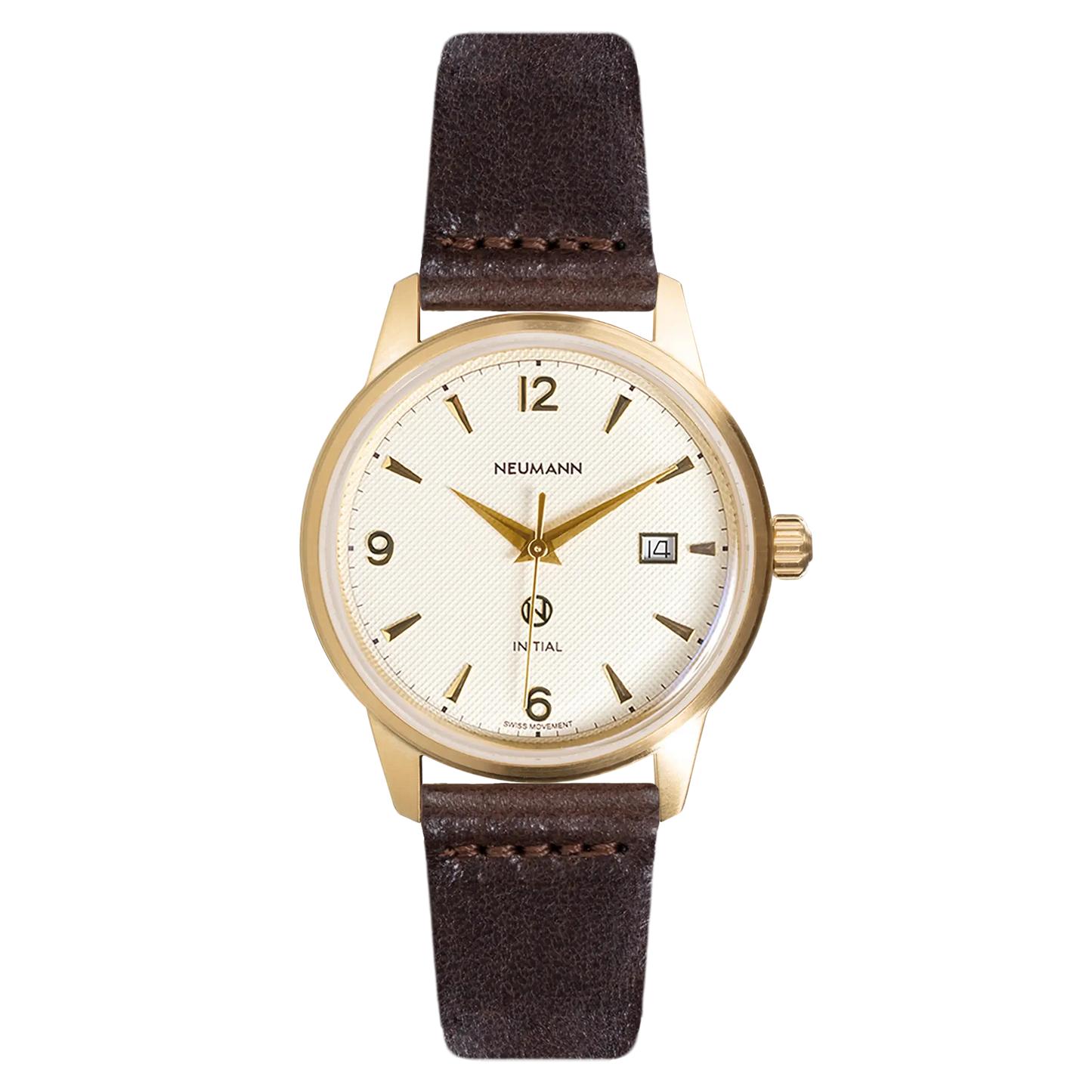 Initial No.1 Gold Off-white/Gold 40mm