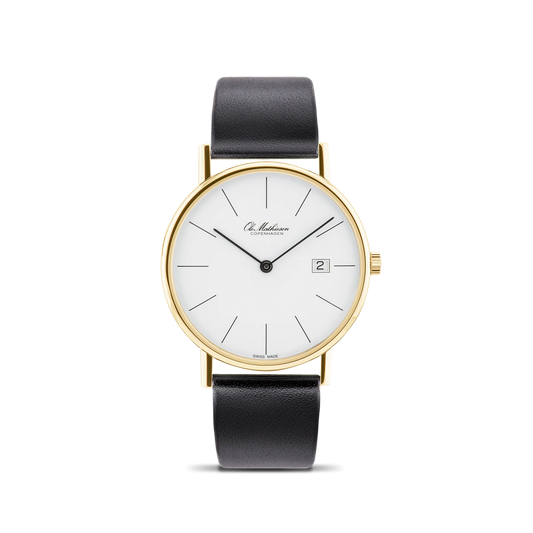 Classic Date Gold White Roman 35mm