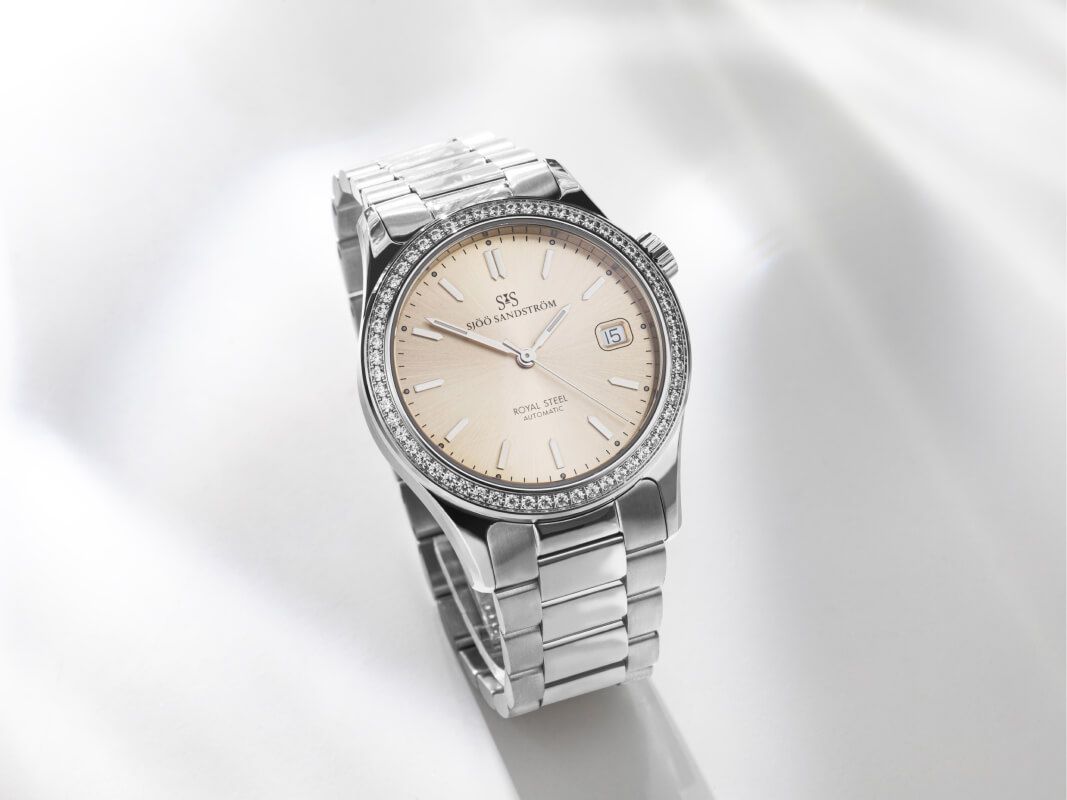Royal Steel Classic Champagne Diamond 36mm