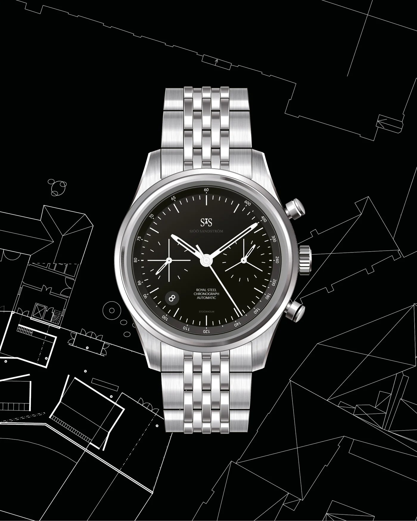 Royal Steel Chronograph Annual Edition 2025 40mm