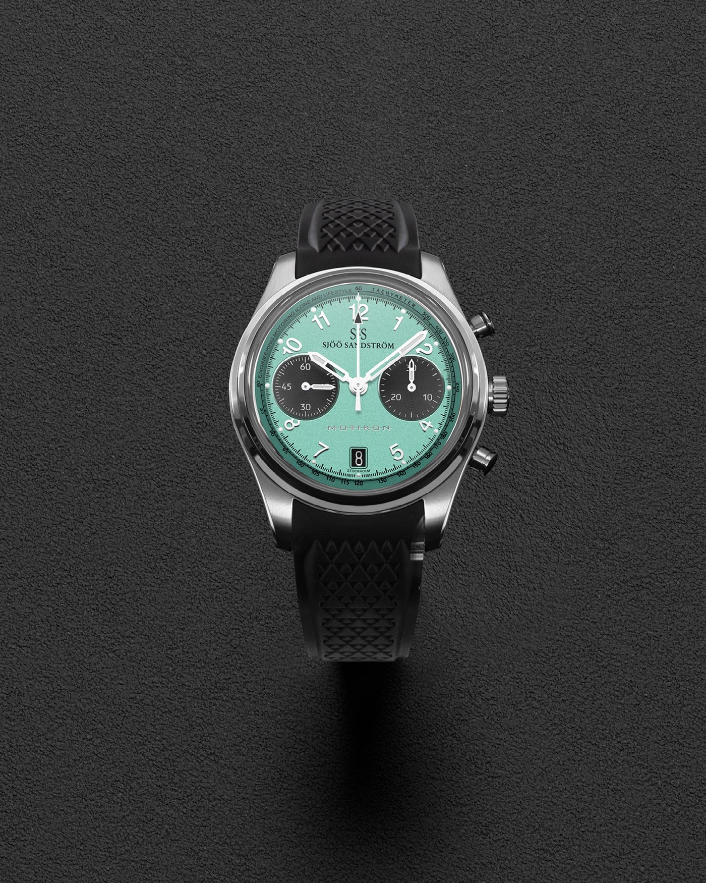Royal Steel Chronograph MOTIKON Edition / Turquoise-Black