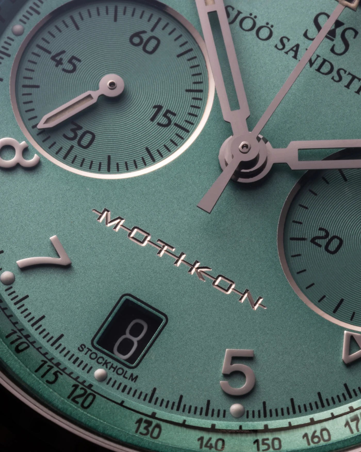 Royal Steel Chronograph MOTIKON Edition / Turquoise