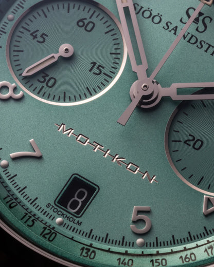 Royal Steel Chronograph MOTIKON Edition / Turquoise