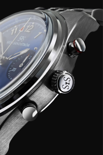 Royal Steel Chronograph Blue 40mm