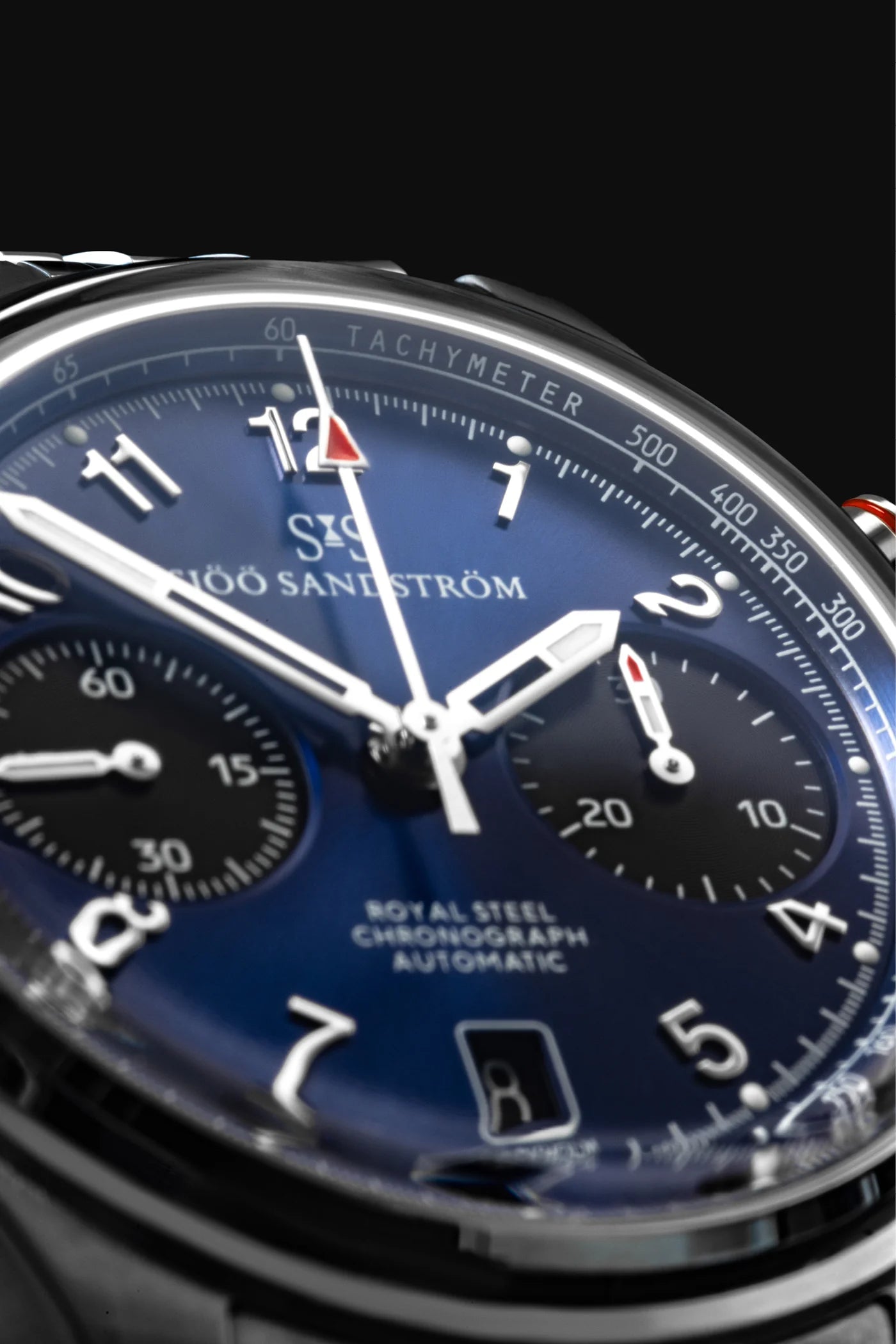 Royal Steel Chronograph Blue 40mm