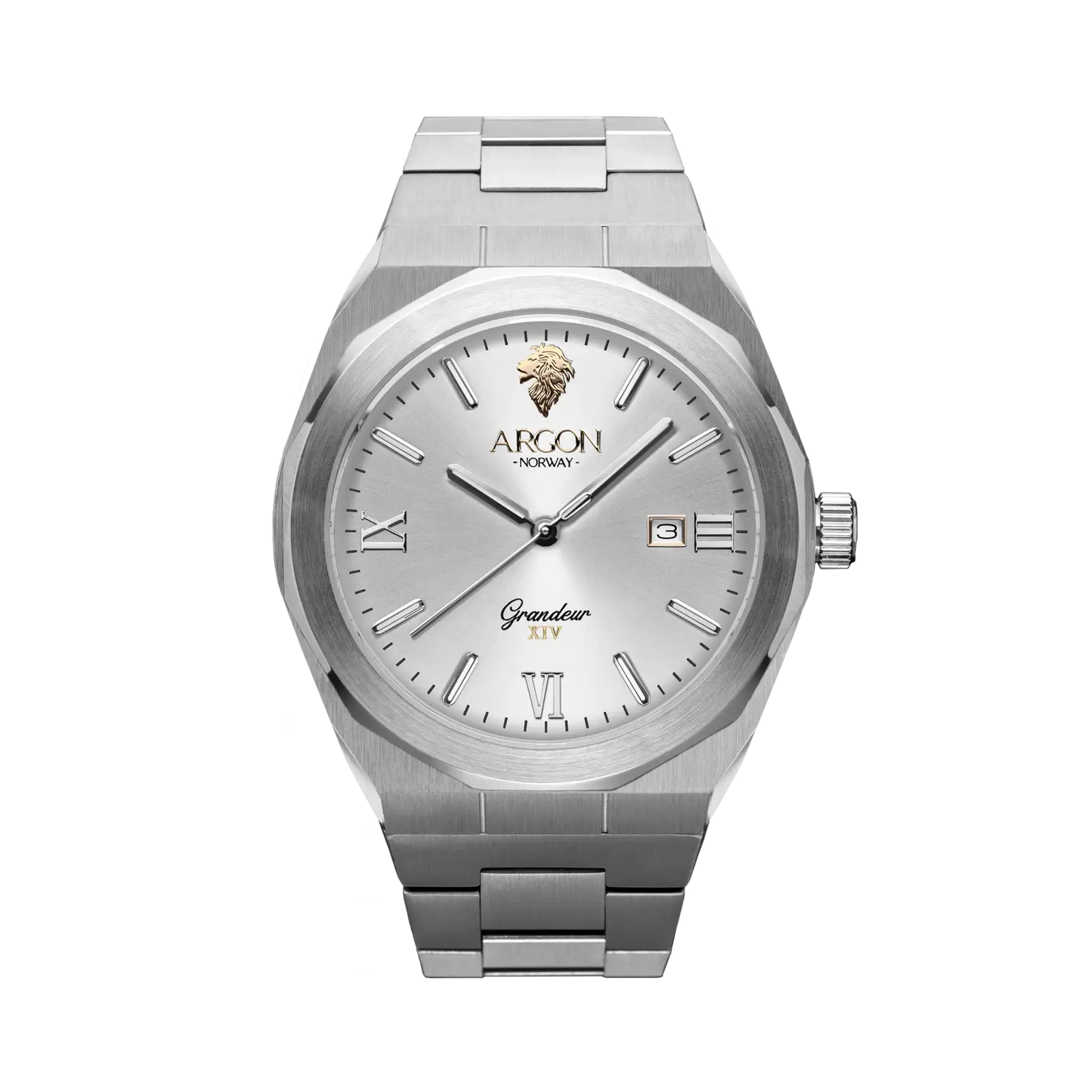 Grandeur XIV - Sunburst Silver