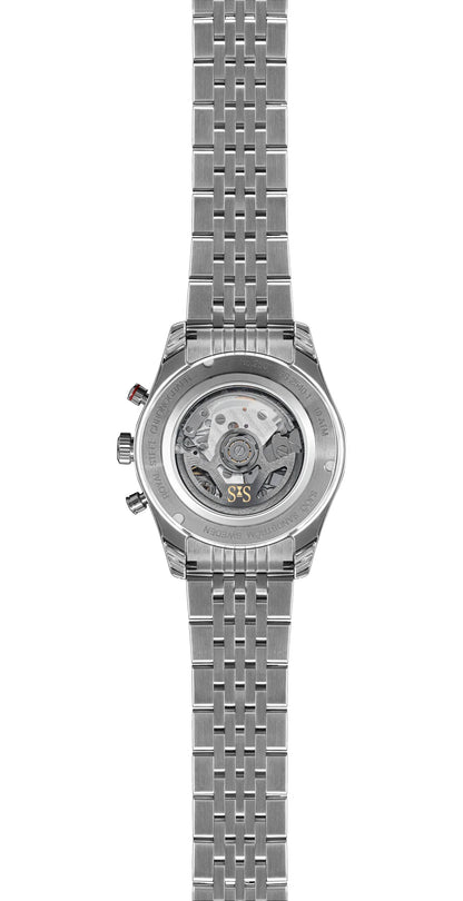 Royal Steel Chronograph Blue 40mm