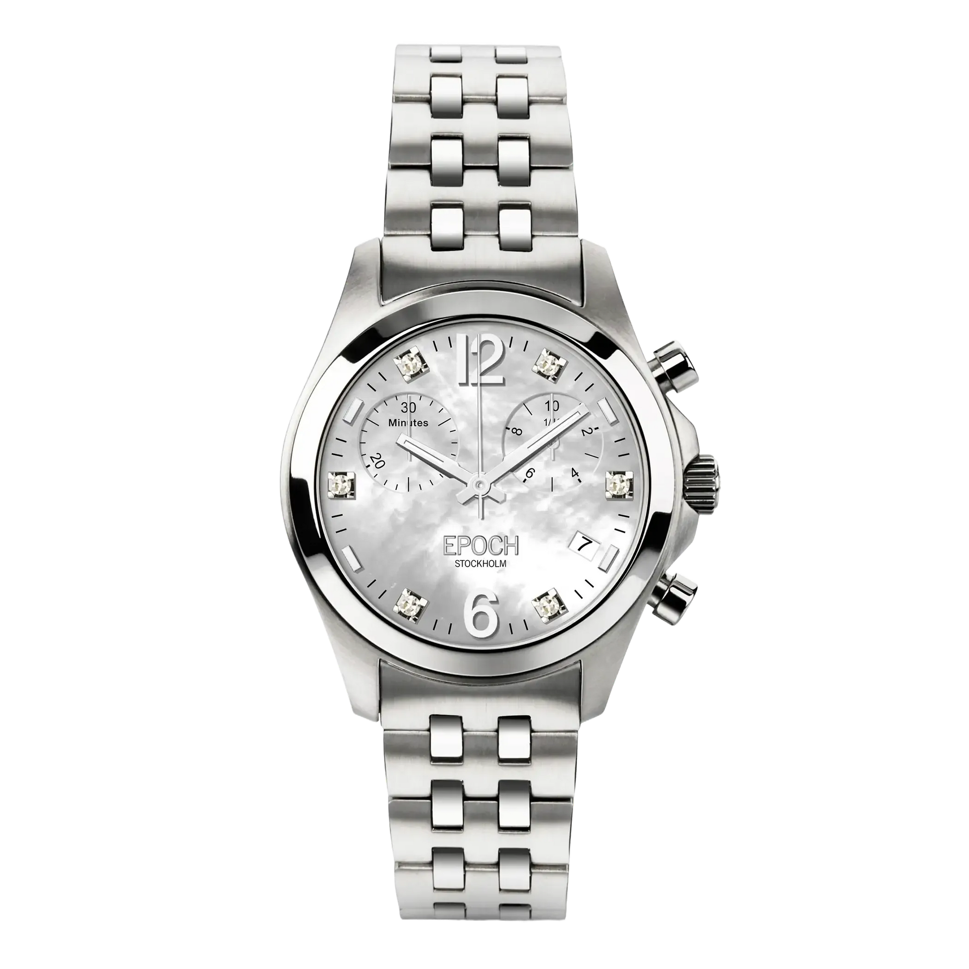 First Lady Chronograph Mother of Pearl White