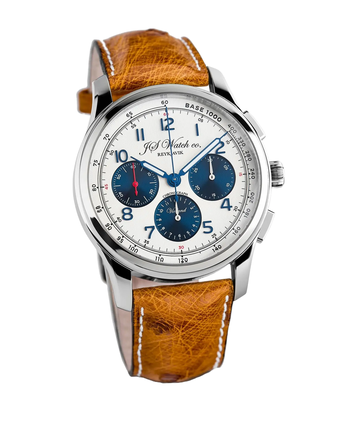 ラヴィ様 JS Watch co - Vinland Tachymeter White/Blue – Watches of Scandinavia
