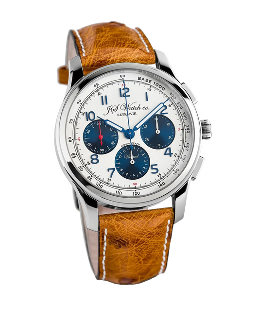 Vinland Chronograph Tachymeter White/Blue