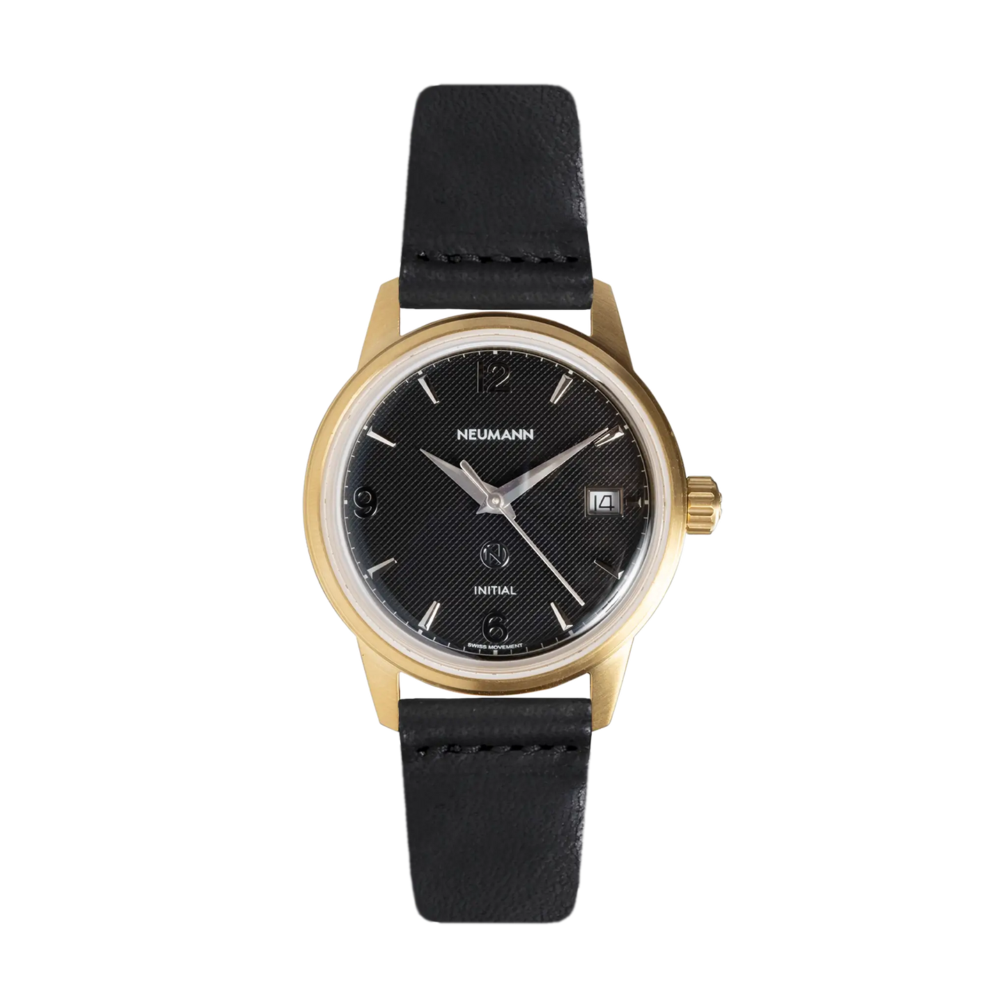 Initial No.1 Gold Black/Silver 36mm