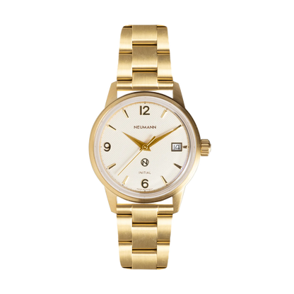 Initial No.1 Gold Off-white/Gold 36mm