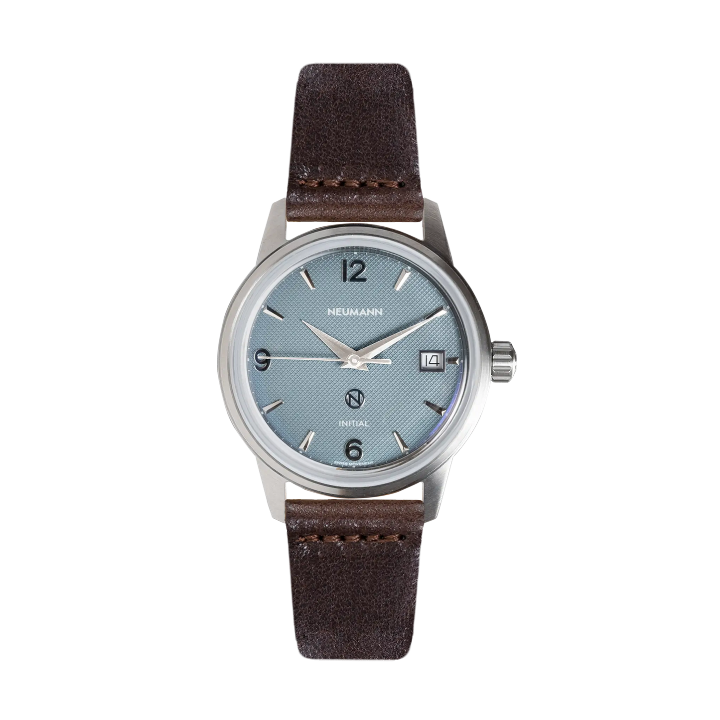 Initial No.1 Steel Blue/Silver 36mm