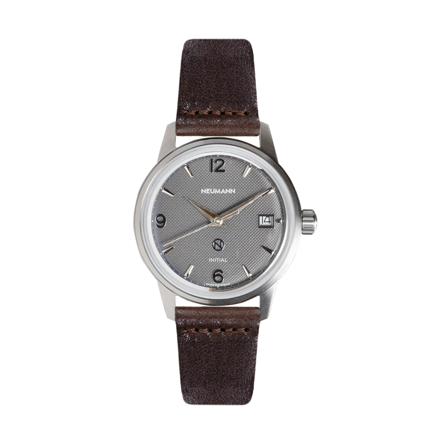 Initial No.1 Steel Grey/Silver 36mm