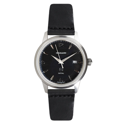 Initial No.1 Steel Black/Silver 40mm