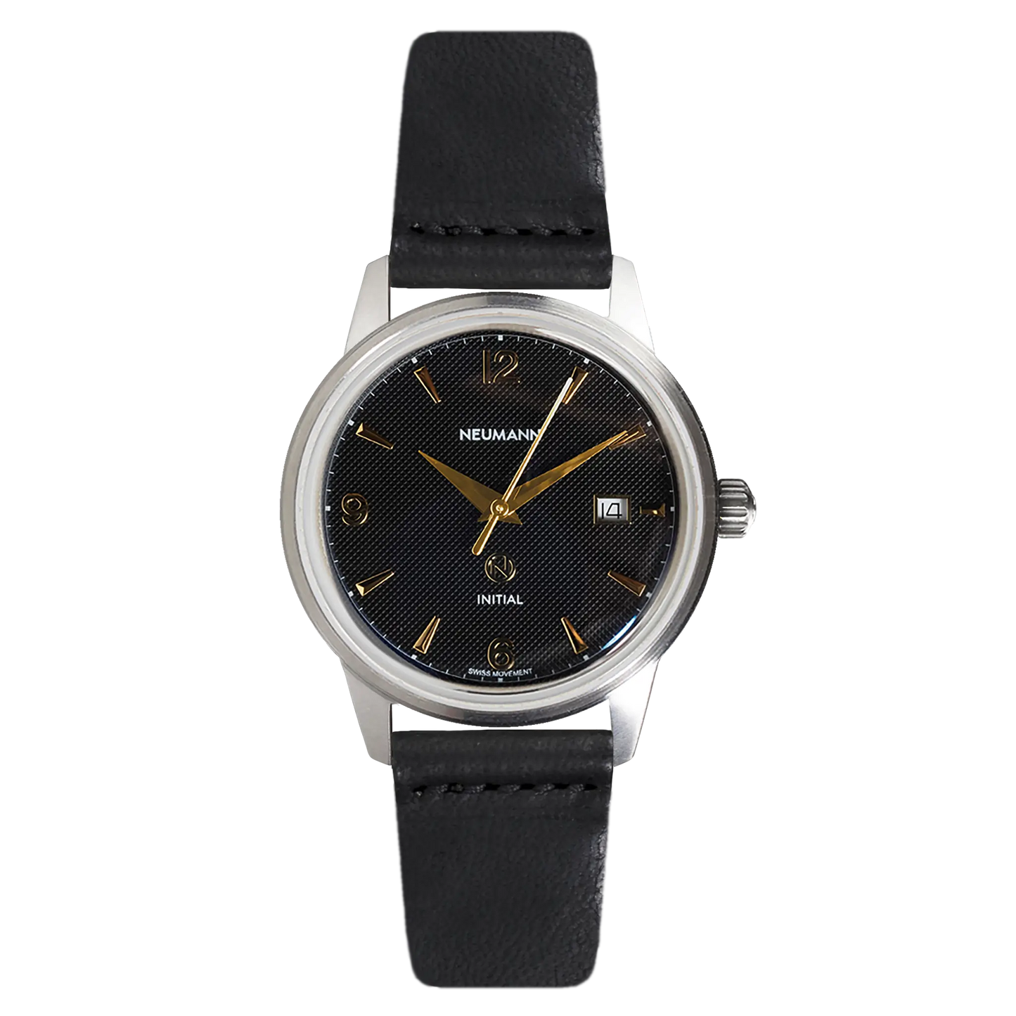 Initial No.1 Steel Black/Gold 40mm