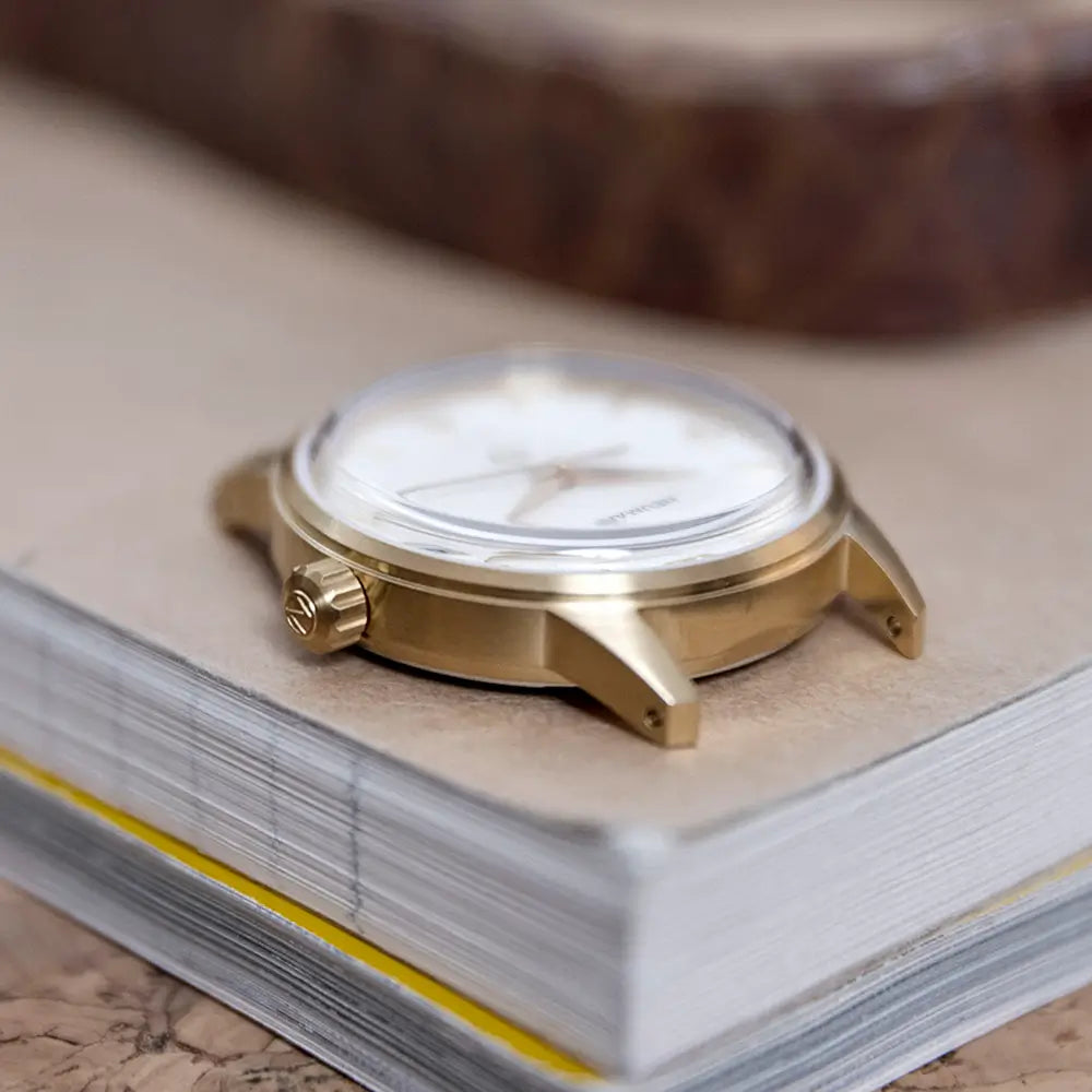 Initial No.1 Gold Off-white/Gold 36mm