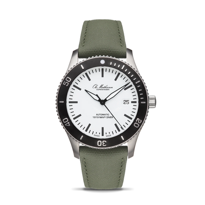 Navy Diver White