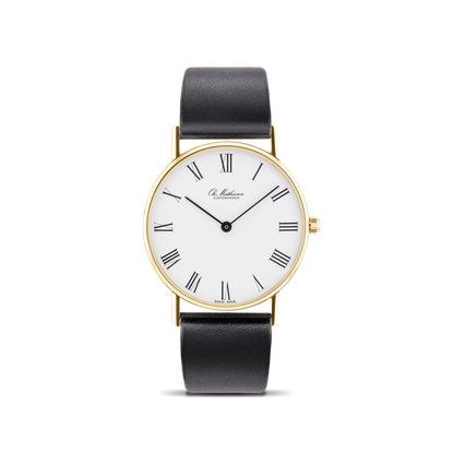 Classic Gold White Roman 33mm