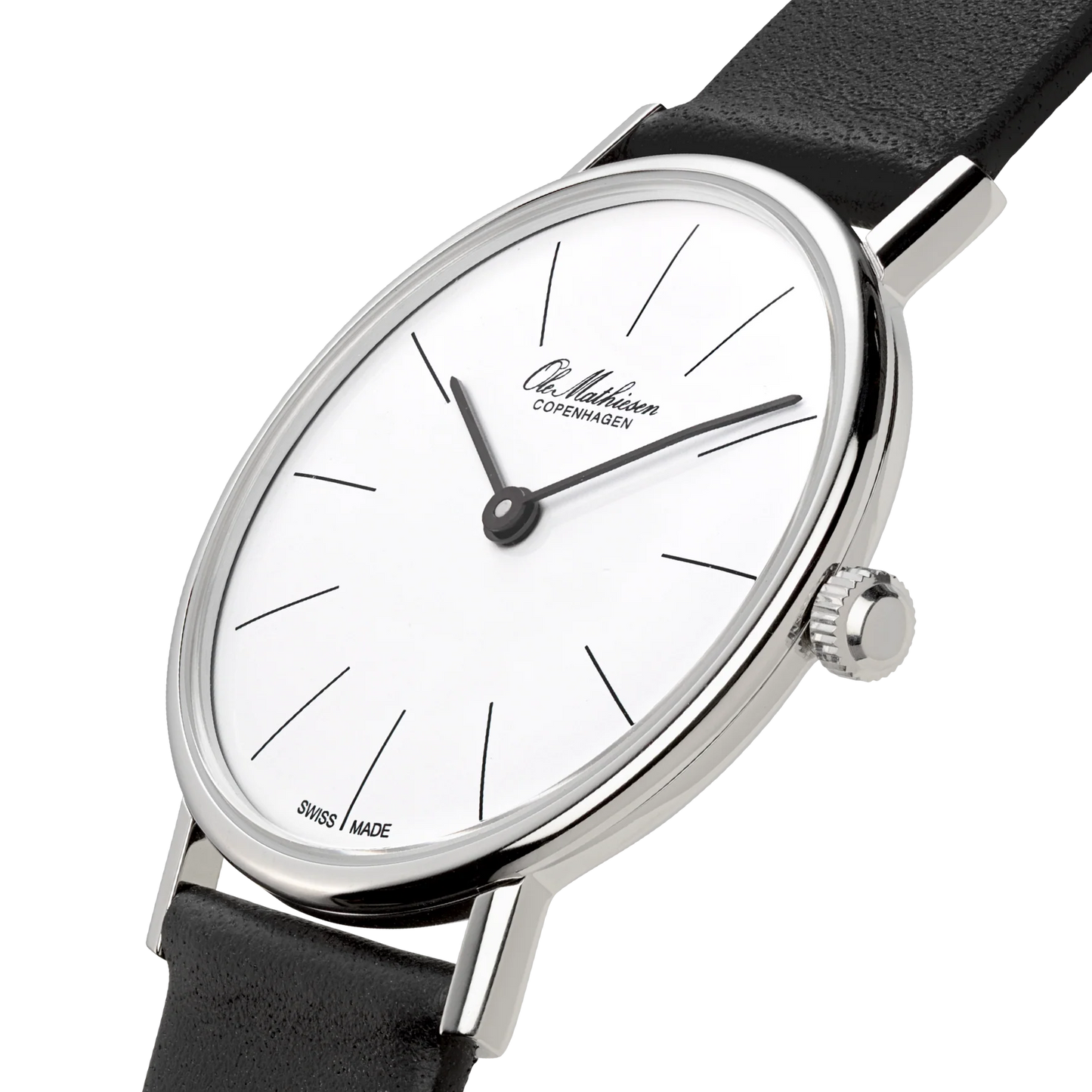 Ole Mathiesen - Classic White Line 28mm – Watches of Scandinavia