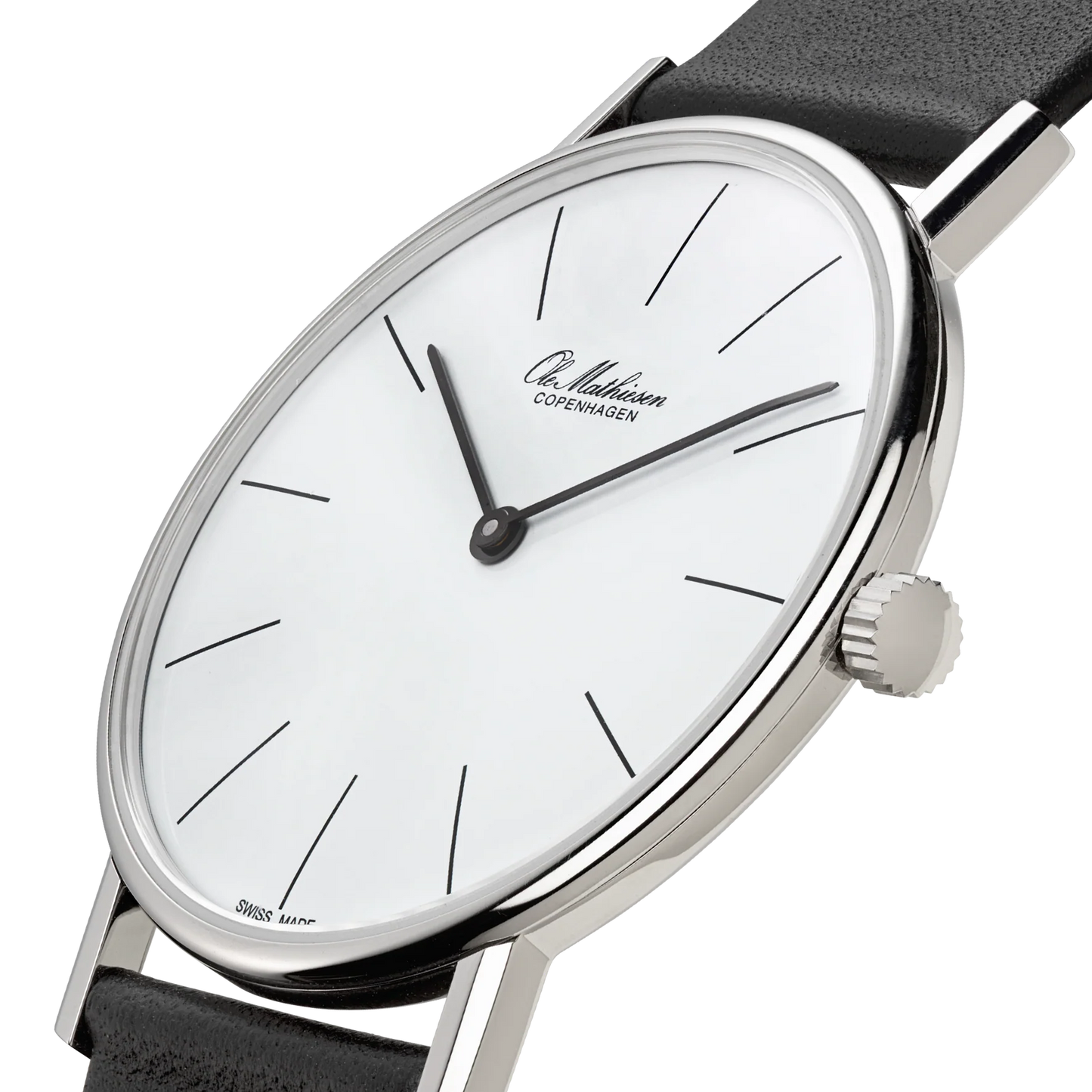 Ole Mathiesen - Classic White Line 35mm – Watches of Scandinavia