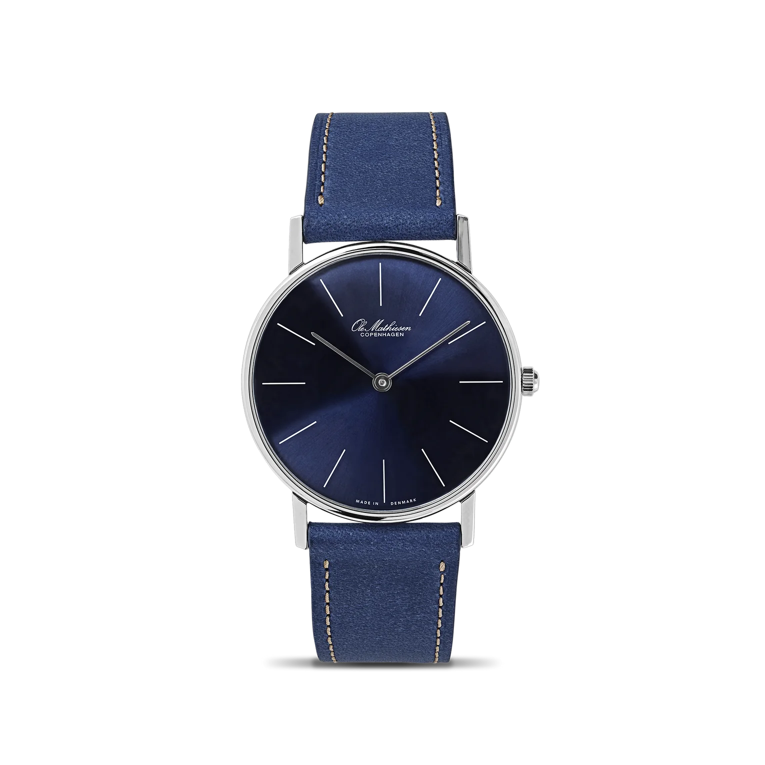 Ole Mathiesen - Classic Blue Line 35mm – Watches of Scandinavia