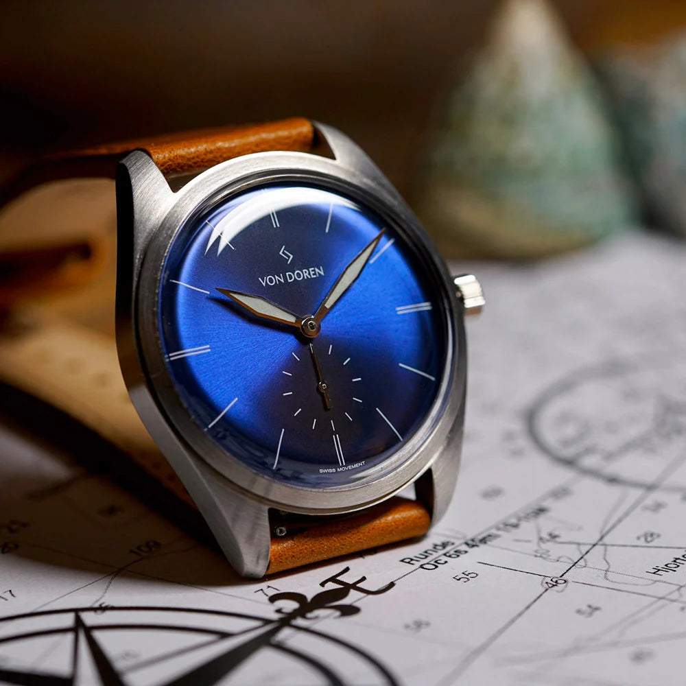 Runde Ocean Blue