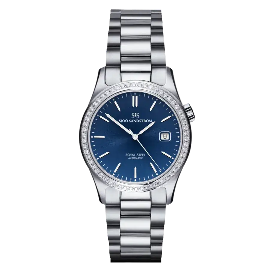 Royal Steel Classic Blue Diamond 36mm